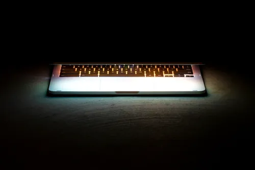 ノートパソコンのキーボード