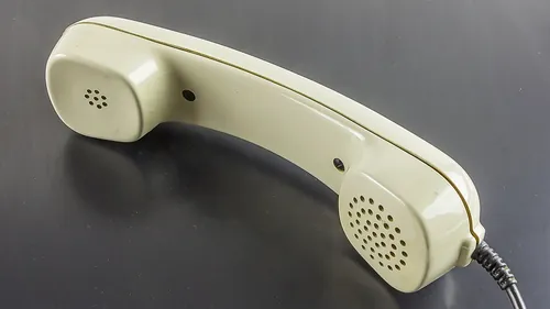 電話の受話器